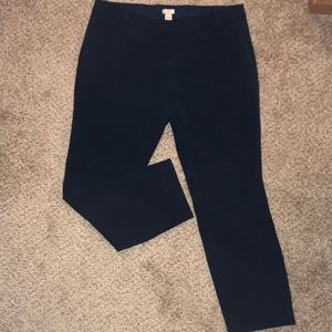 Gently used J Crew Navy Khakis